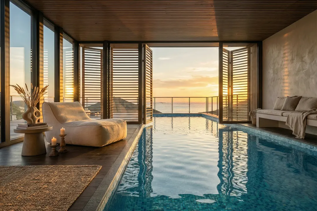 Modern Villa on Como Lake, Pognana Lario, Italia — interni (4)